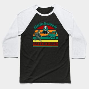 Retro Bigfoot, Alien And Loch Ness Monster Baseball T-Shirt